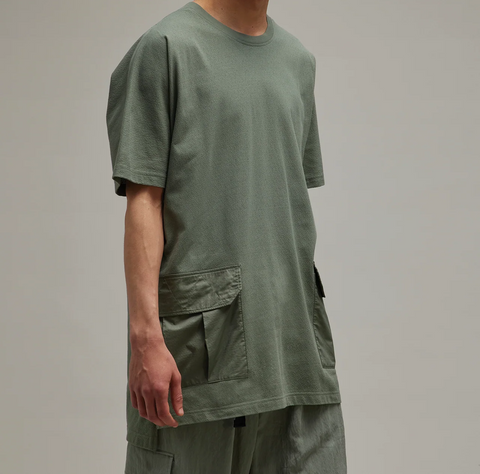 ADIDAS Y-3 – Tricou Crepe Jersey cu buzunare – Cod IP7942