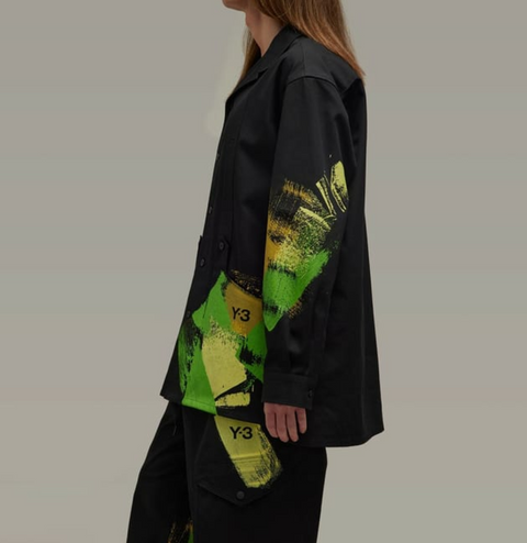ADIDAS Y-3 – Cămașă cu mânecă lungă Graphic Workwear – Cod IP7948