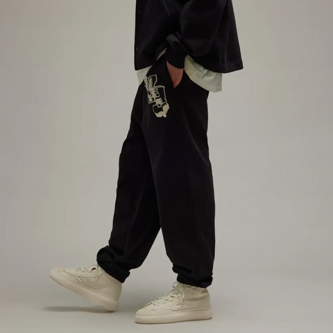 ADIDAS Y-3 – Pantaloni de trening Grafic French Terry – Cod IQ2128