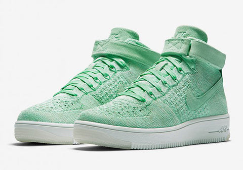 NIKE AIR FORCE 1 MID FLYKNIT "Enamel Green" pantofi casual de strada – Cod 818018-301