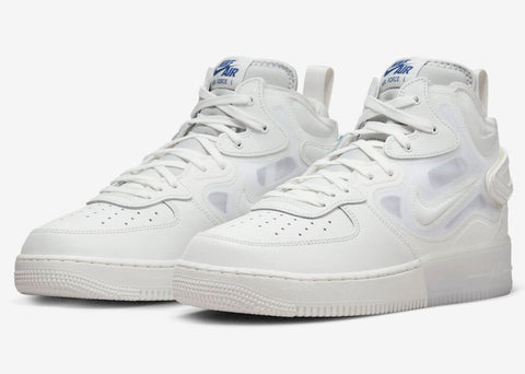 Nike Air Force 1 Mid React Pantofi Casual de Strada – Alb | DQ1872-100