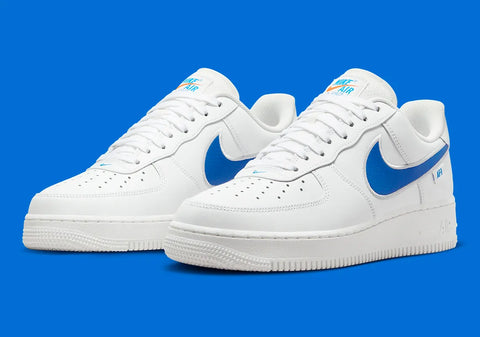 NIKE AIR FORCE 1 LOW 'WHITE/BLUE' pantofi casual de strada cod FN7804-100