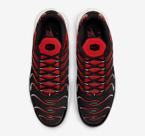 Nike Air Max Plus 'Black White University Red' – Alb | DM0032-004