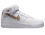 Nike Air Force 1 '07 Mid Snakeskin Pantofi Casual de Strada – Alb | DD9625-101