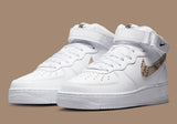Nike Air Force 1 '07 Mid Snakeskin Pantofi Casual de Strada – Alb | DD9625-101