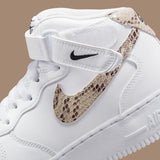 Nike Air Force 1 '07 Mid Snakeskin Pantofi Casual de Strada – Alb | DD9625-101