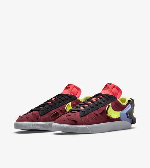 Nike Blazer Low Acronym Night Maroon Pantofi Casual de Strada – Multicolor | DN2067-600
