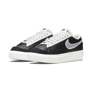 Nike Blazer Low Black Silver Metallic Pantofi Casual de Strada | DN8010-001
