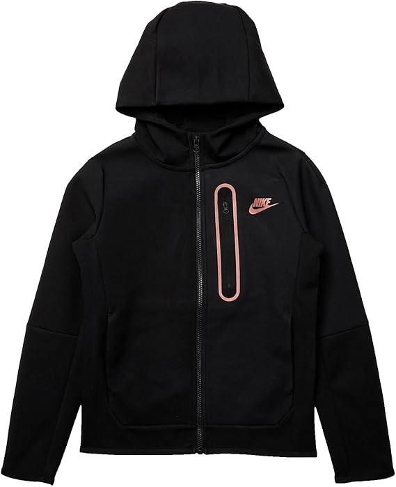Nike Tech Fleece Full‑zip Hanorac  Copii  ‑010 – Negru | DJ5494