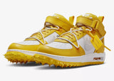 Nike Air Force 1 Mid SP Off-white 'Varsity Maize' – Galben | DR0500-101