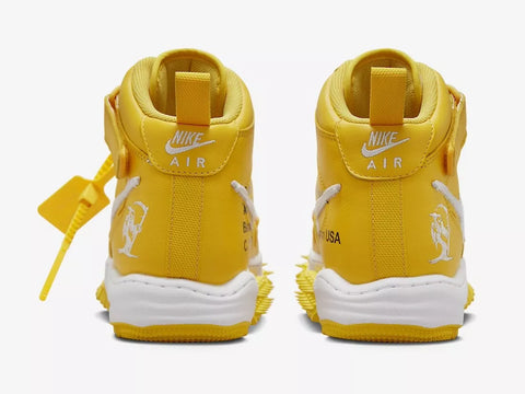 Nike Air Force 1 Mid SP Off-white 'Varsity Maize' – Galben | DR0500-101