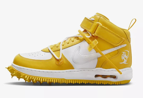 Nike Air Force 1 Mid SP Off-white 'Varsity Maize' – Galben | DR0500-101