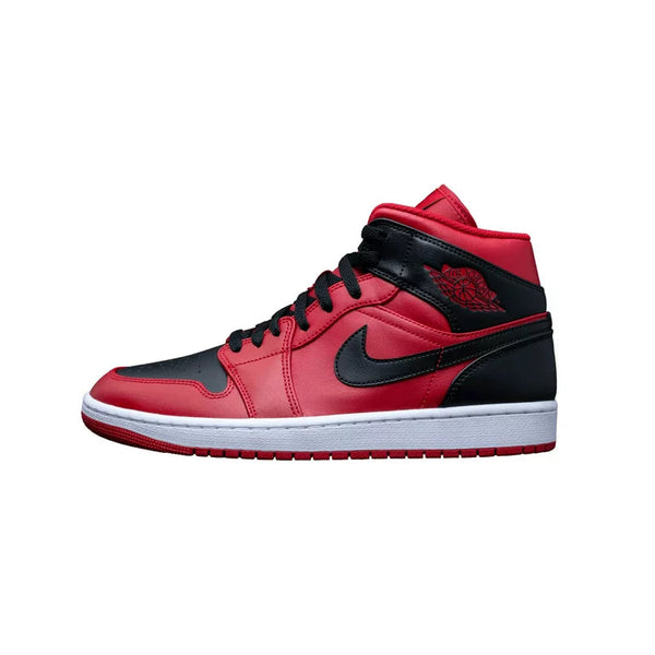 Air Jordan 1 Mid Pantofi Casual de Strada  554724-660 – Negru | 554724-660