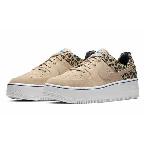NIKE AIR FORCE 1 SAGE LOW PREMIUM "LEOPARD" – Pantofi casual de stradă – Cod BV1979-200