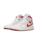 Air Jordan 1 Mid SE - White Dune Red Pantofi Casual de Strada | FJ3458-160