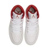 Air Jordan 1 Mid SE - White Dune Red Pantofi Casual de Strada | FJ3458-160
