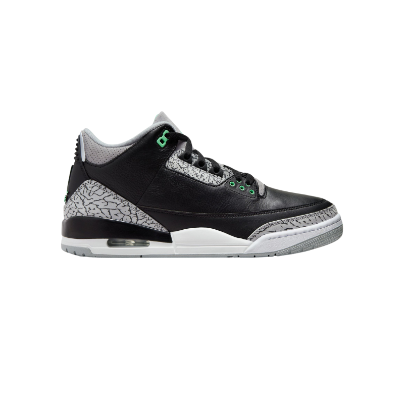 Air Jordan 3 Retro Green Glow Pantofi Casual de Strada – Verde | CT8532-031