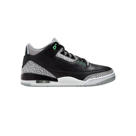 Air Jordan 3 Retro Green Glow Pantofi Casual de Strada – Verde | CT8532-031