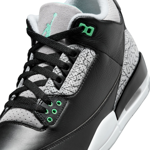 Air Jordan 3 Retro Green Glow Pantofi Casual de Strada – Verde | CT8532-031