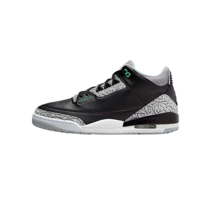 Air Jordan 3 Retro Green Glow Pantofi Casual de Strada – Verde | CT8532-031