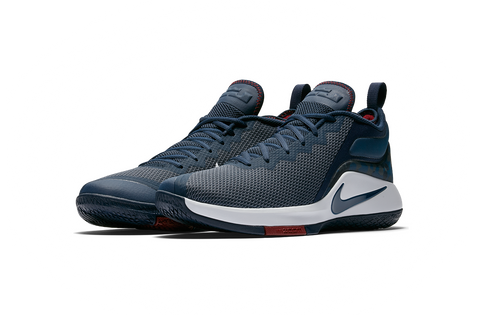 NIKE LEBRON WITNESS 2 COLLEGE NAVY TEAM ghete de baschet cod 942518-406